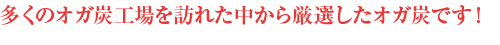 多くのオガ炭工場を訪れた中から厳選した中国オガ炭です!